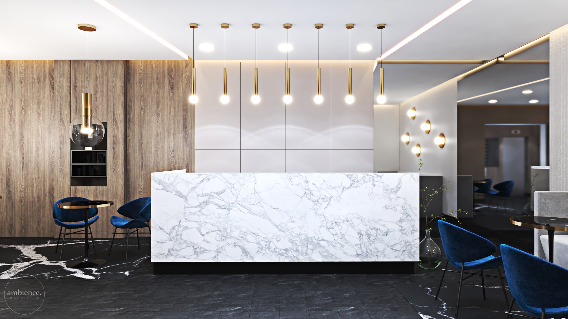 Wyjątkowe lobby biurowca