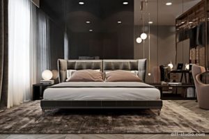 Nowy dom Koniecznych sypialnia