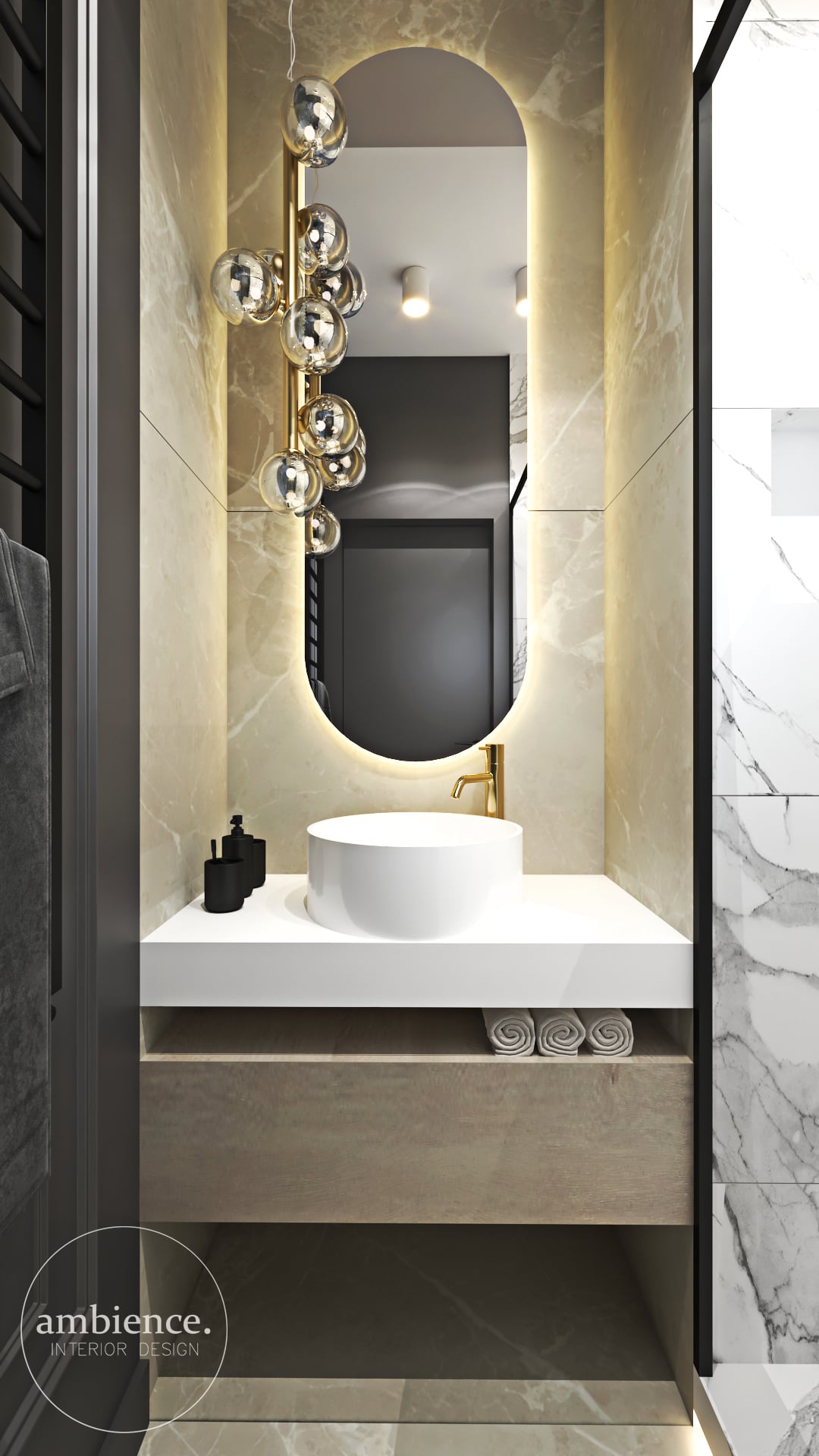 Mieszkanie z miętową sofą