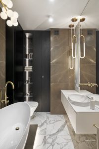 piękna łazienka marmur