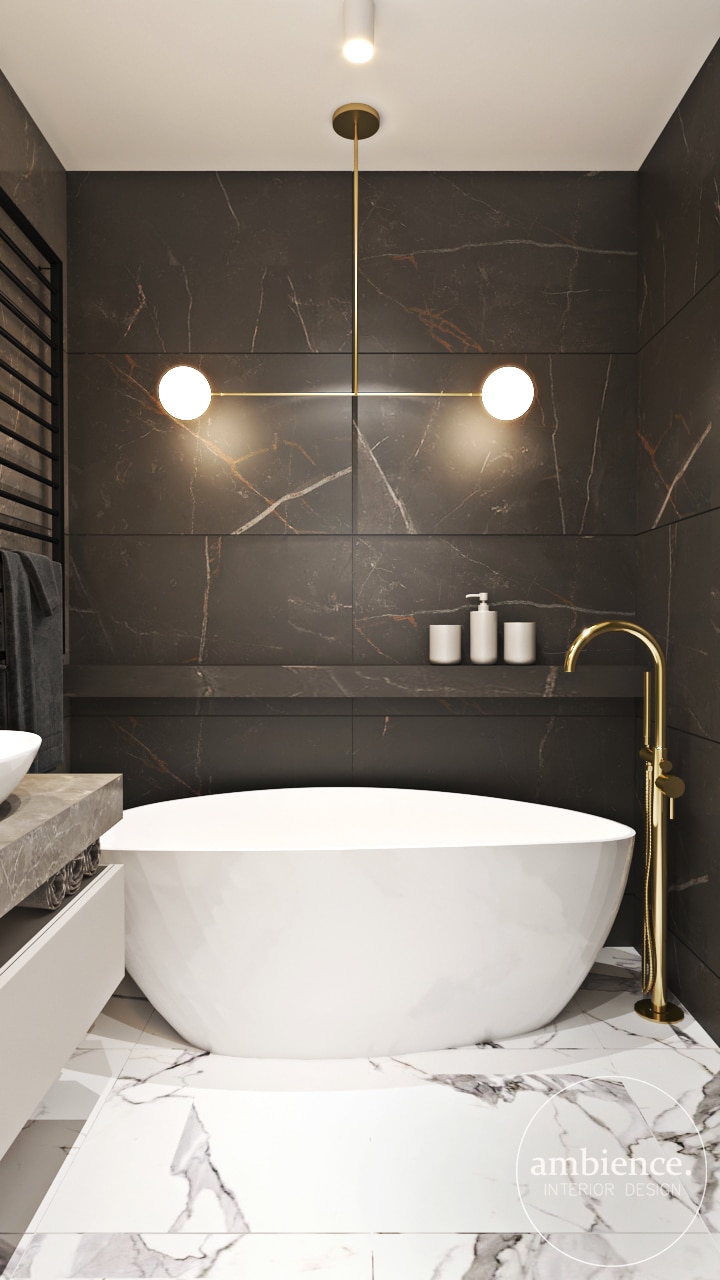 Eleganckie mieszkanie w brązach