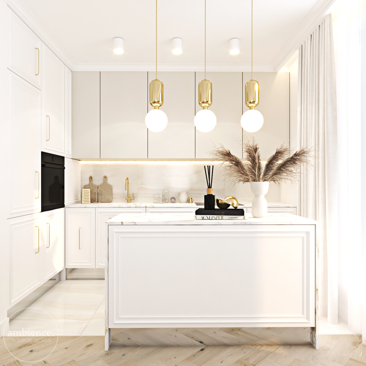 Krakowskie wnętrza w jasnych kolorach